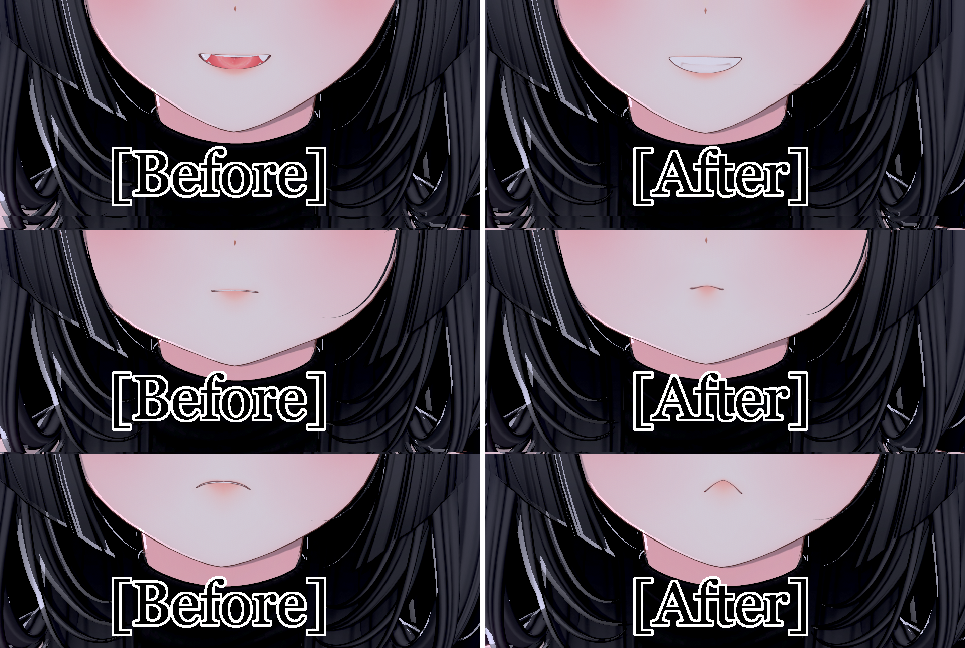 Live2D-esque Expression Deformation