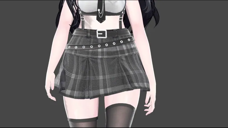 마지카클로즈 치마 움직임