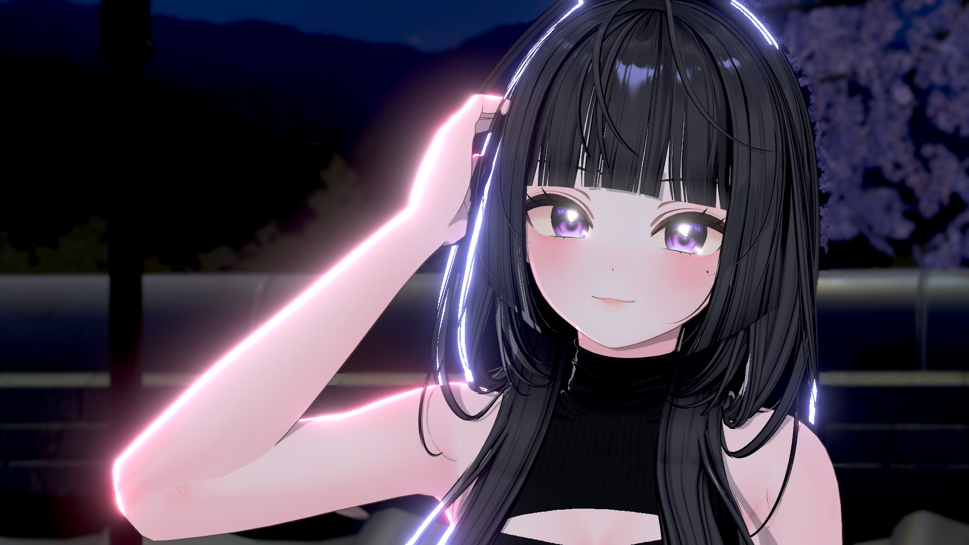 와루도 조명 새벽